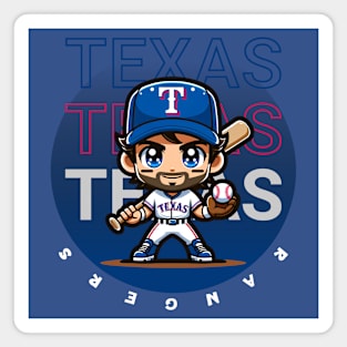 Texas Rangers Magnet